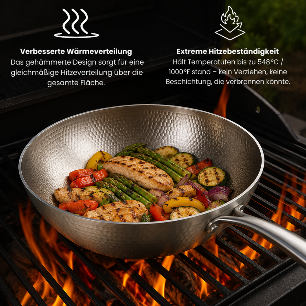 Gehämmerter Titan-Wok™