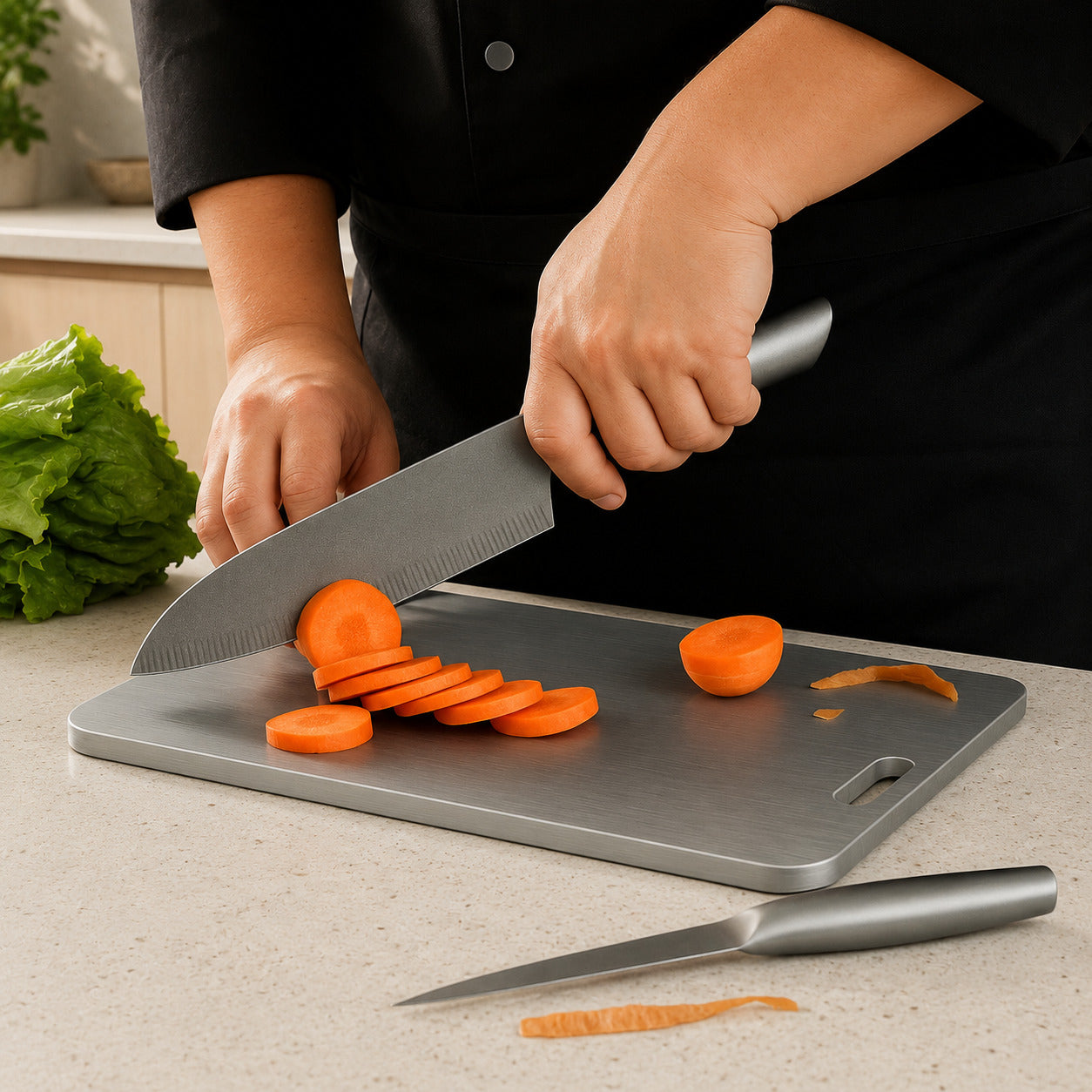 Couteau de cuisine en titane™