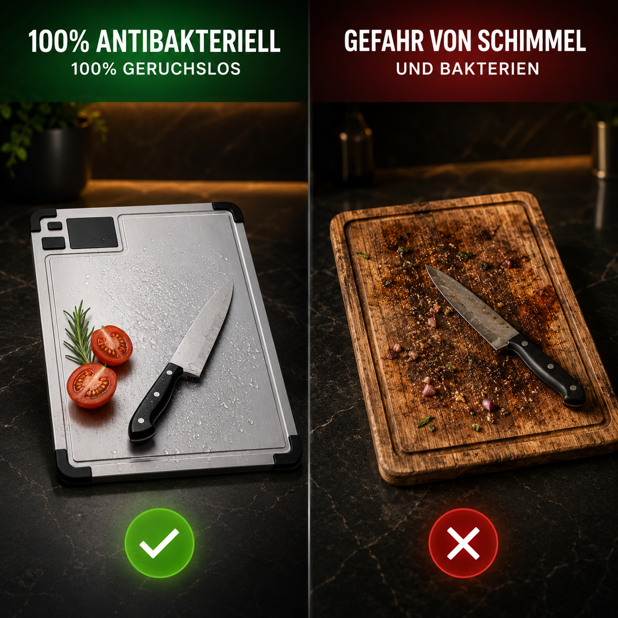 Titan-Schneidebrett mit Schleifstein™