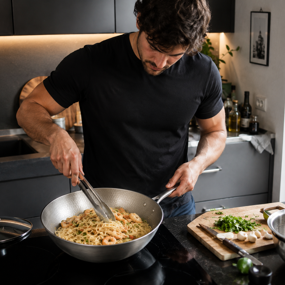 Gehämmerter Titan-Wok™